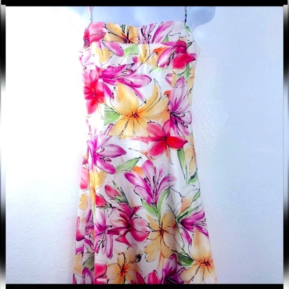 B. Smart Sun Dress Pastel Floral